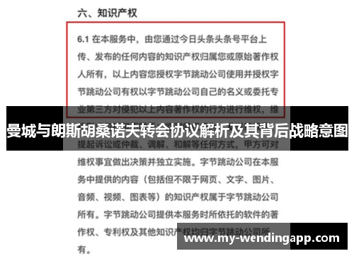 曼城与朗斯胡桑诺夫转会协议解析及其背后战略意图