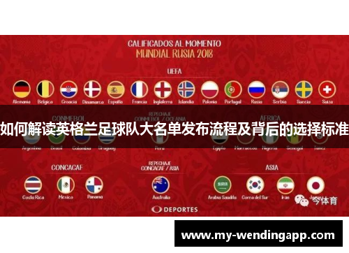 如何解读英格兰足球队大名单发布流程及背后的选择标准
