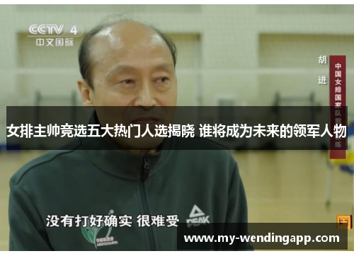 女排主帅竞选五大热门人选揭晓 谁将成为未来的领军人物